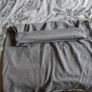 Fold over pencil skirt